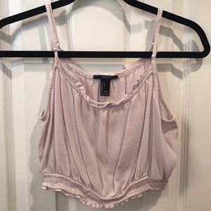 Pink Forever 21 Crop Top
